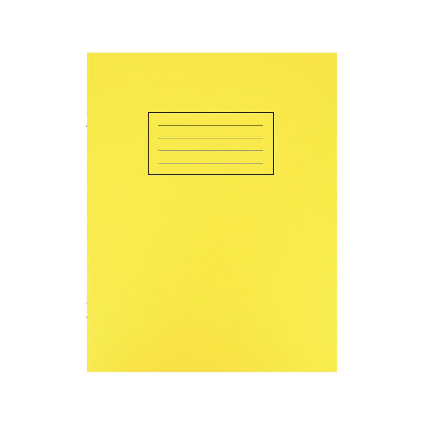 Silvine Exercise Book Ruled 229x178mm Yellow (Pack of 10) EX103