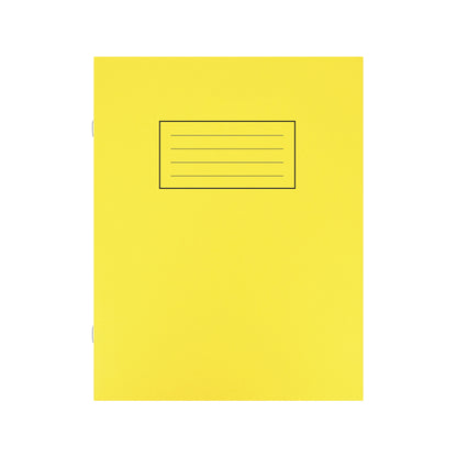 Silvine Exercise Book Ruled 229x178mm Yellow (Pack of 10) EX103