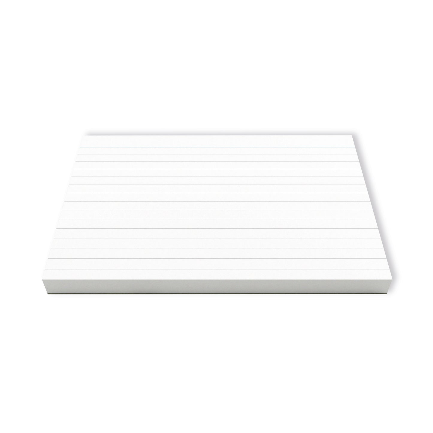 Silvine Revision Card Notepad 50 Card White (Pack of 1000) CR50