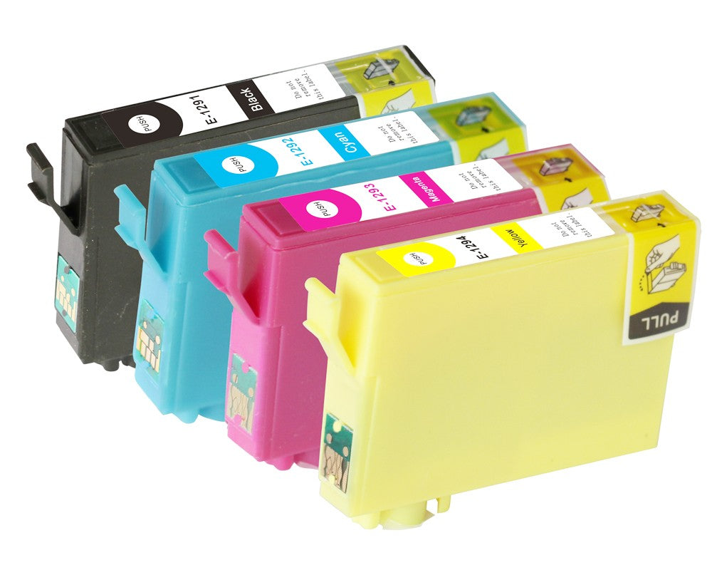 KODAK COMPAT EPSON T1291,2,3,4 Black, Cyan, Magenta, Yellow