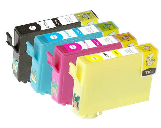 KODAK COMPAT EPSON T1291,2,3,4 Black, Cyan, Magenta, Yellow