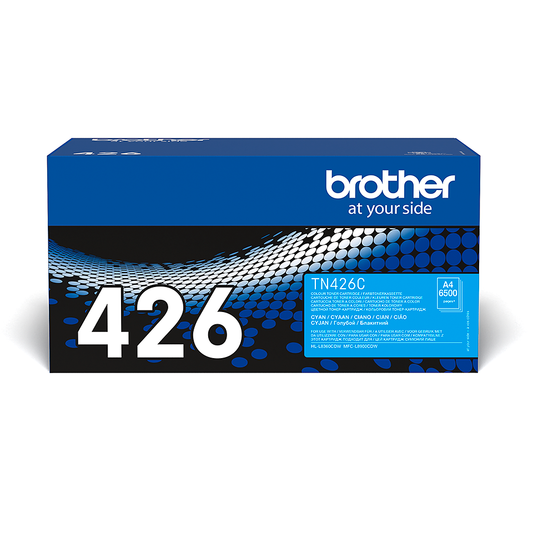 COMPATIBLE TN426C CYAN TONER - 6500 PAGES
