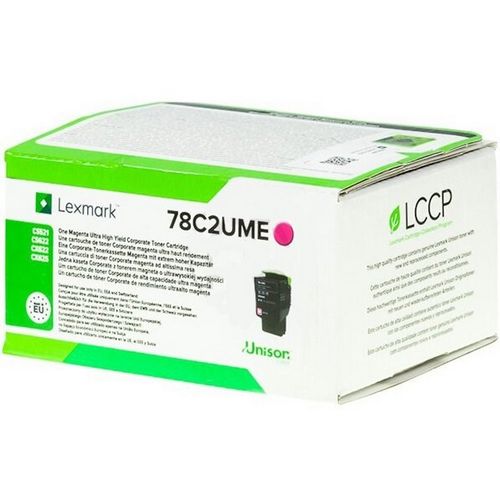 Lexmark 78C2UME toner cartridge 1 pc(s) Original Magenta