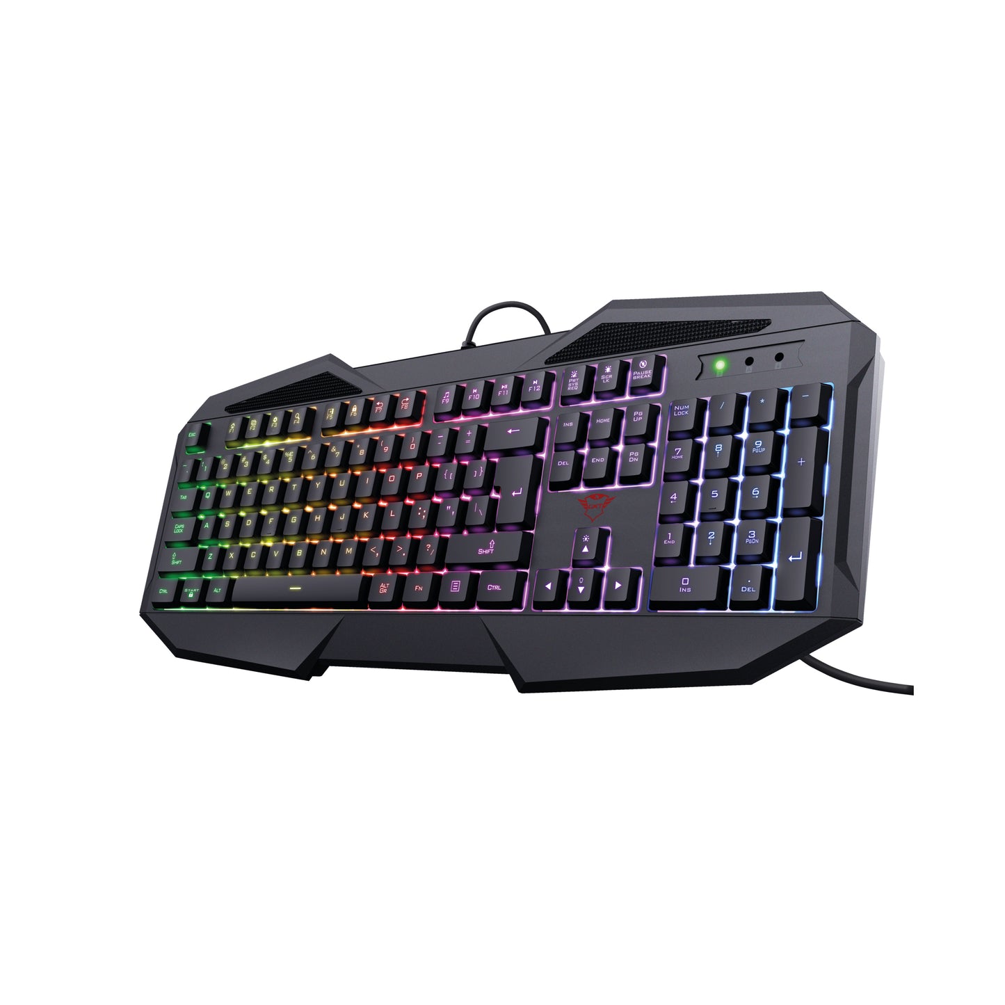 Trust GXT 830-RW Avonn keyboard Gaming USB QWERTY UK International Black