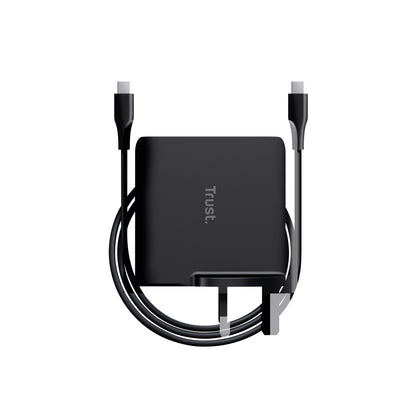 Trust Maxo USB-C Charger 100W UK Black 25209