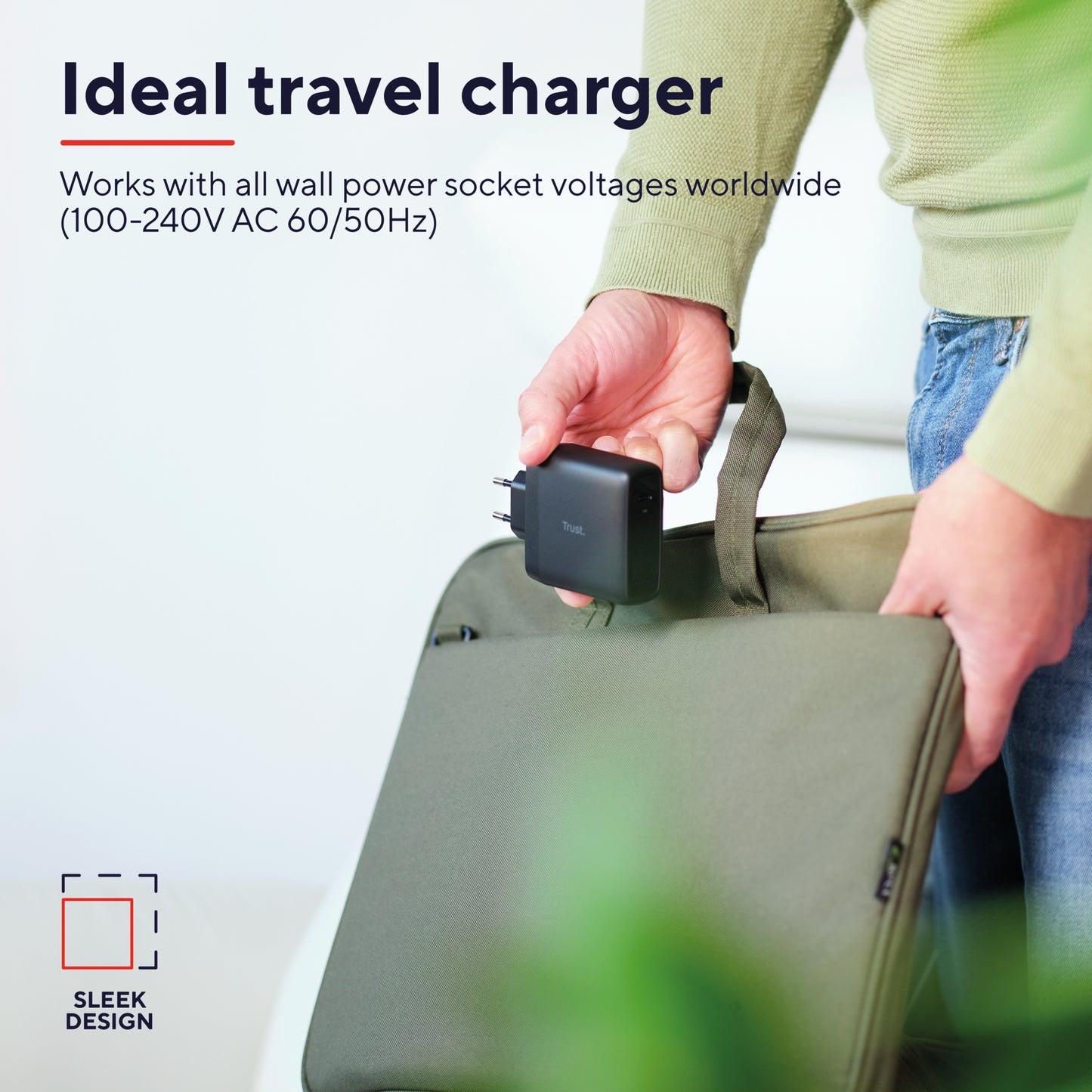 Trust Maxo USB-C Charger 100W UK Black 25209