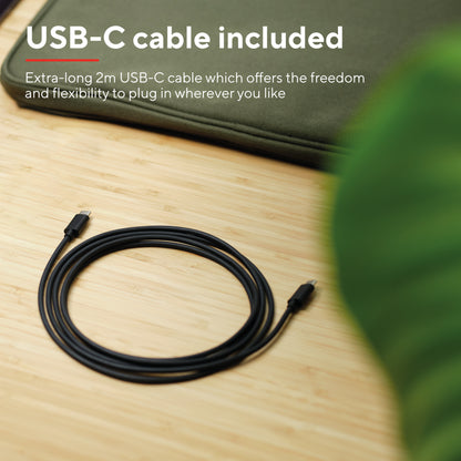 Trust Maxo USB-C Charger 100W UK Black 25209