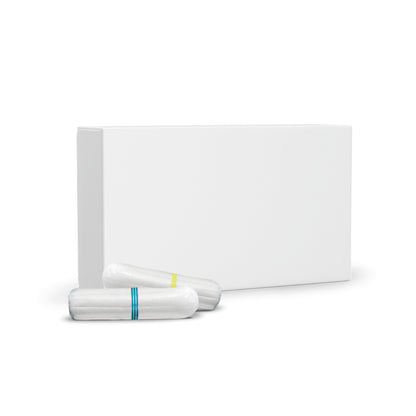 Organic Digital Tampons Regular Pack 16 (Pack of 12) 9663