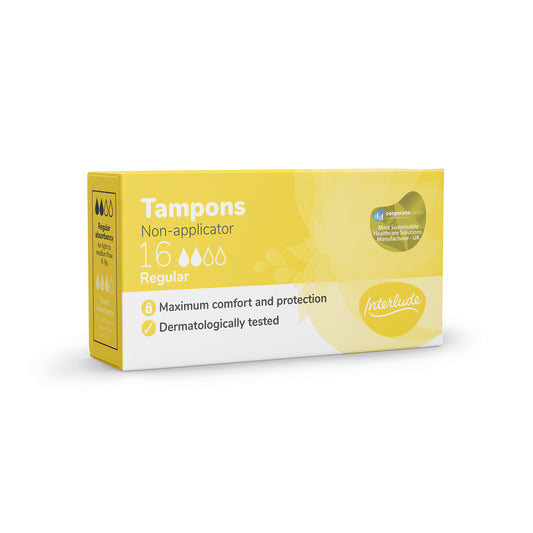 Interlude Digital Tampons Regular Boxed x16 (Pack of 12) 6449A