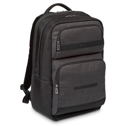Targus CitySmart backpack Casual backpack Black, Grey Faux leather, Polyurethane (PU)
