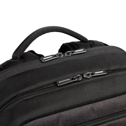 Targus CitySmart backpack Casual backpack Black, Grey Faux leather, Polyurethane (PU)