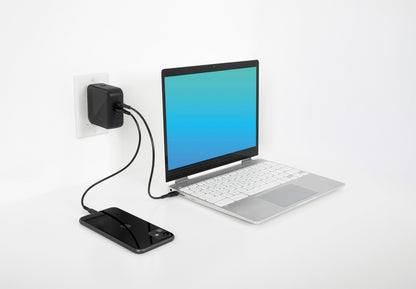 Targus 65W GaN Wall Charger USB-C/USB-A Black APA803GL
