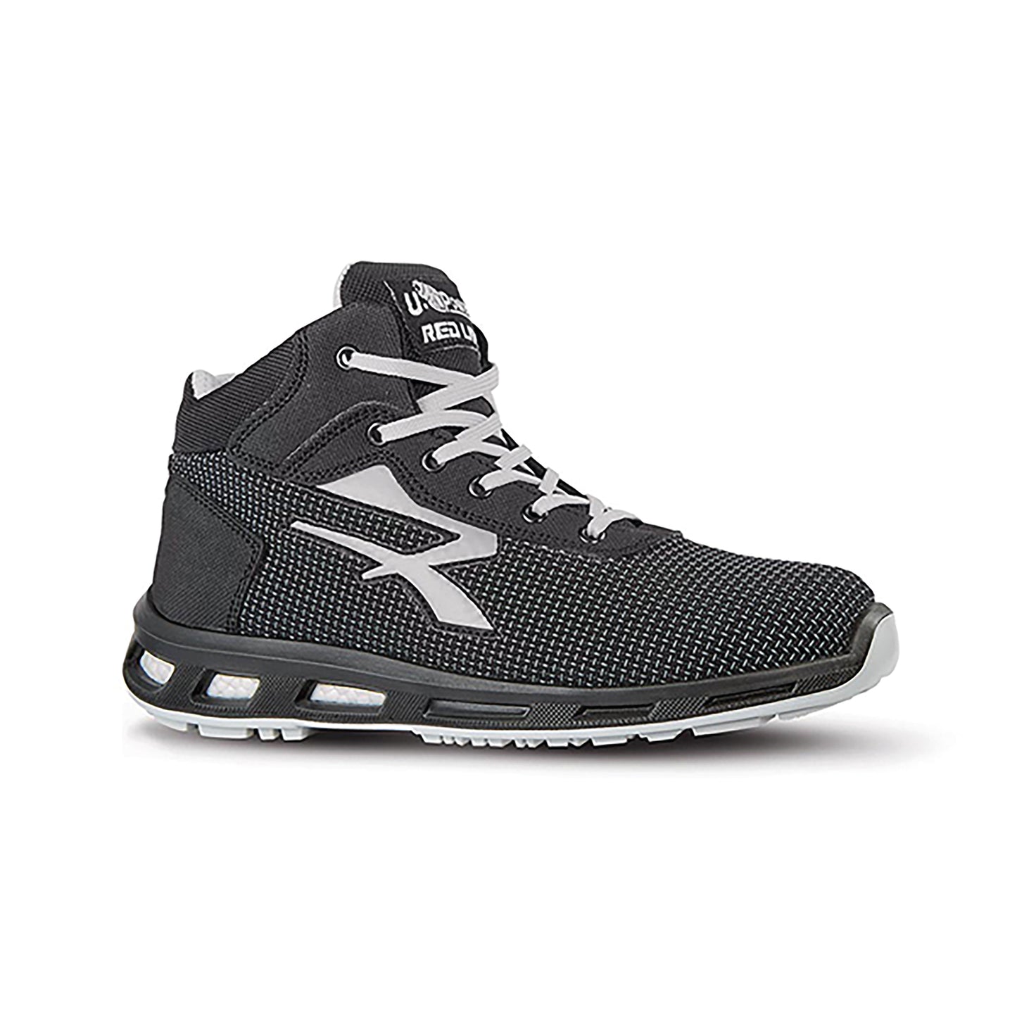 U.Power Stego Safety S3 Aluminium Toe Cap Boots 1 Pair Black 02