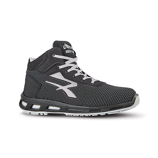 U.Power Stego Safety S3 Aluminium Toe Cap Boots 1 Pair Black 03