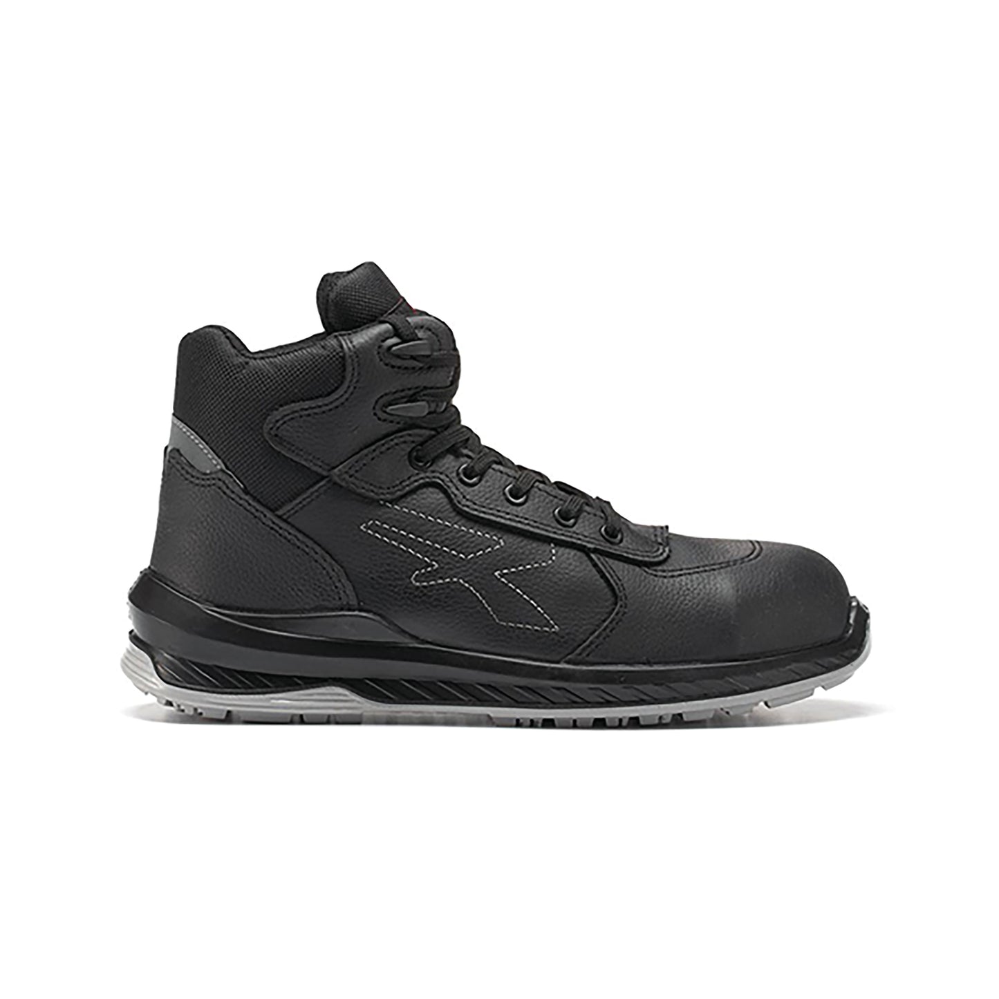 U.Power Scuro Safety S3 Water Resistant Leather Grain Upper Boots 1 Pair Black 08