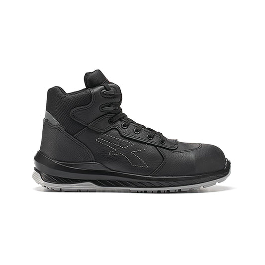 U.Power Scuro Safety S3 Water Resistant Leather Grain Upper Boots 1 Pair Black 10