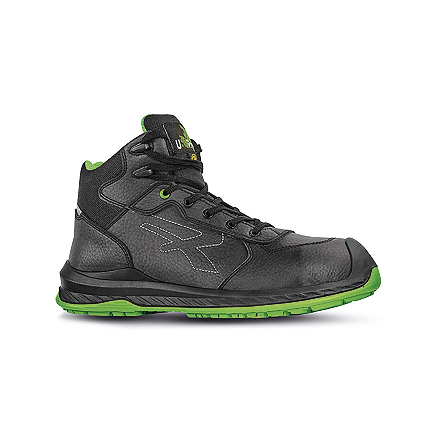 U.Power Niagara Safety S3 Carbon Neutral Mico-Fibre Upper Boots 1 Pair Black 02