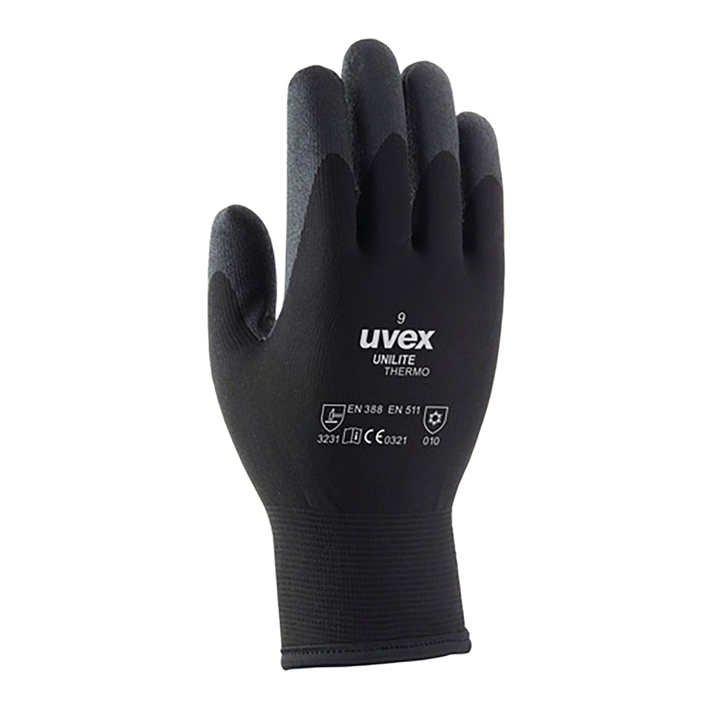 Uvex Unilite Thermo Gloves 1 Pair Black 07