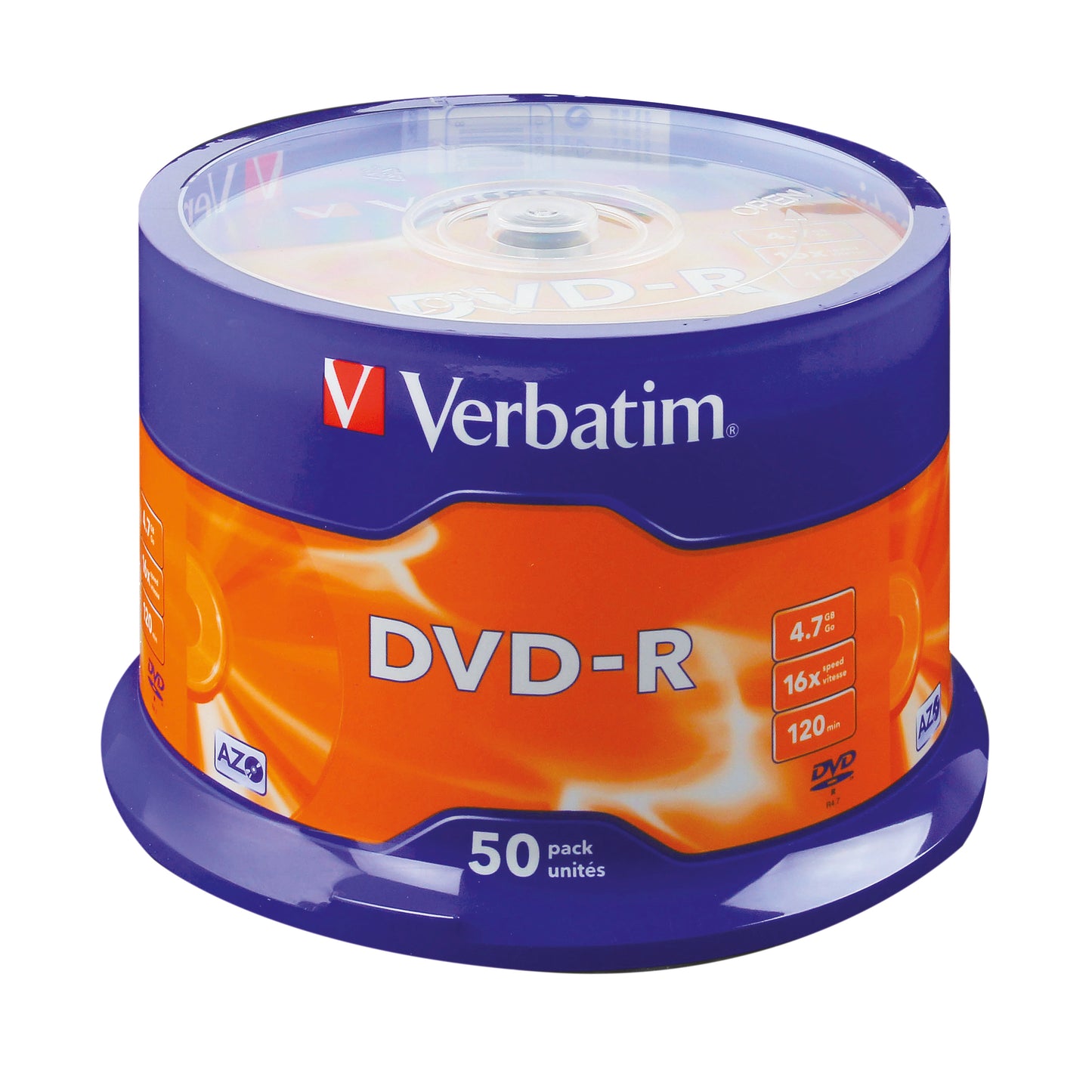 Verbatim DVD-R Matt Silver 4.7 GB 50 pc(s)