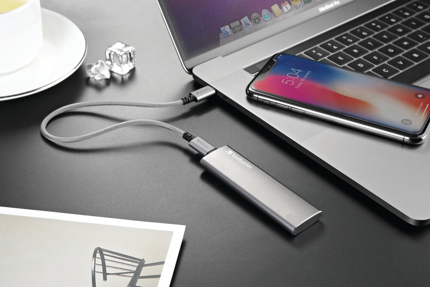 Verbatim Vx500 External Portable SSD USB 3.1 G2 120GB 47441