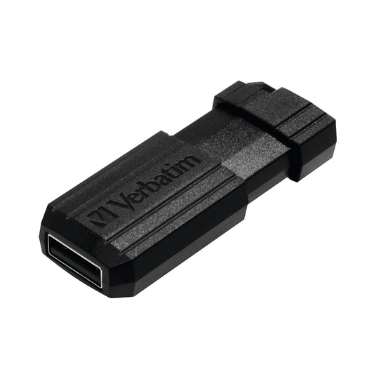 Verbatim Pinstripe USB Drive 32GB Black 49064