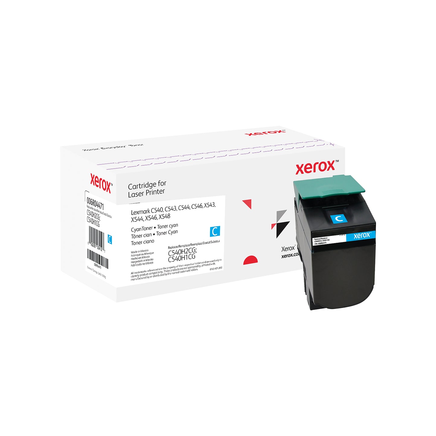Xerox Everyday Replacement for C540H2CG Laser Toner Cyan 006R04471