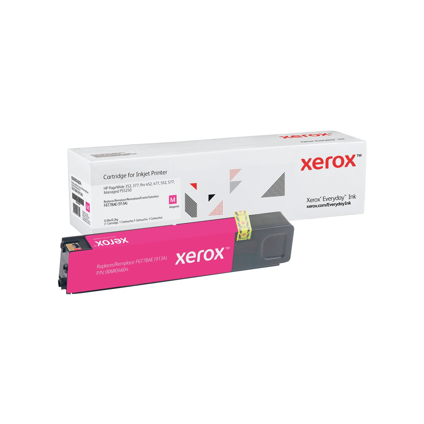 Xerox Everyday Replacement HP913A F6T78AE Laser Toner Magenta 006R04604
