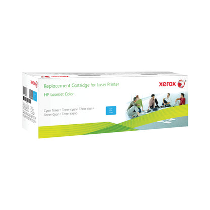 Everyday™ Cyan Remanufactured Toner by Xerox compatible with HP 130A (CF351A), Standard capacity