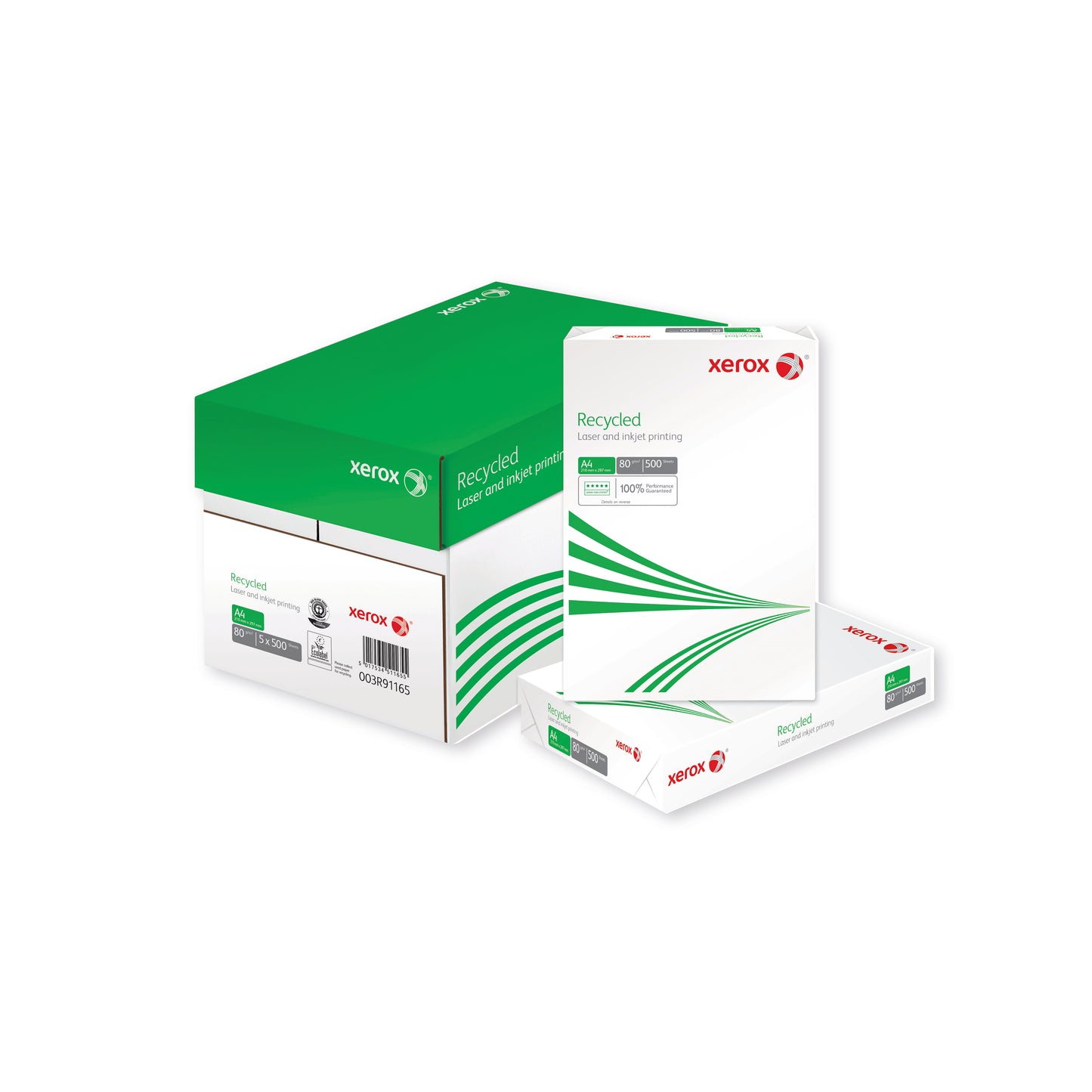 Xerox Recycled Paper A4, White printing paper