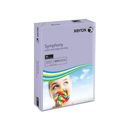Xerox Symphony Medium Tints Lilac Ream A4 Paper 80gsm 003R93969 (Pack of 500) 003R93969