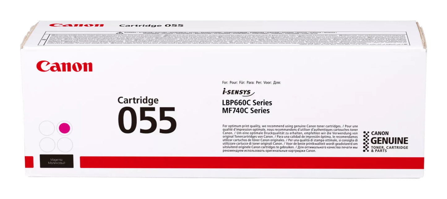 Canon 055 toner cartridge 1 pc(s) Original Magenta