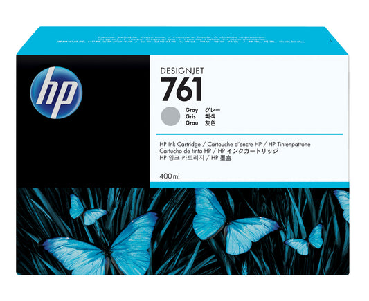 HP 761 400-ml Gray DesignJet Ink Cartridge