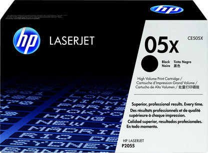 HP 05X High Yield Black Original LaserJet Toner Cartridge