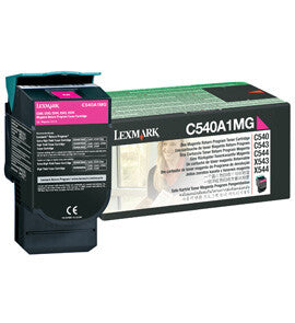 Lexmark C540A1MG toner cartridge 1 pc(s) Original Magenta