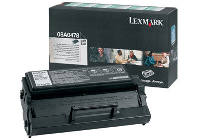 Lexmark E320, E322 High Yield Return Program Print Cartridge (6K) toner cartridge Original Black