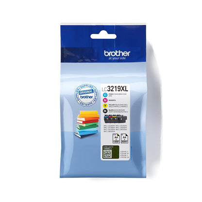 Brother LC3219XLVAL toner cartridge 4 pc(s) Original Black, Cyan, Magenta, Yellow