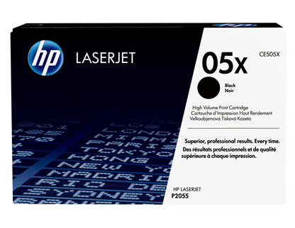 HP 05X High Yield Black Original LaserJet Toner Cartridge