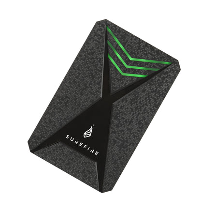 SureFire Gaming external hard drive 2 TB Black, Grey