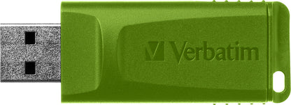 Verbatim Slider - USB Drive - 3x16 GB - Blue/Red/Green