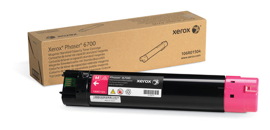 Xerox Genuine Phaser 6700 Magenta Toner Cartridge - 106R01504