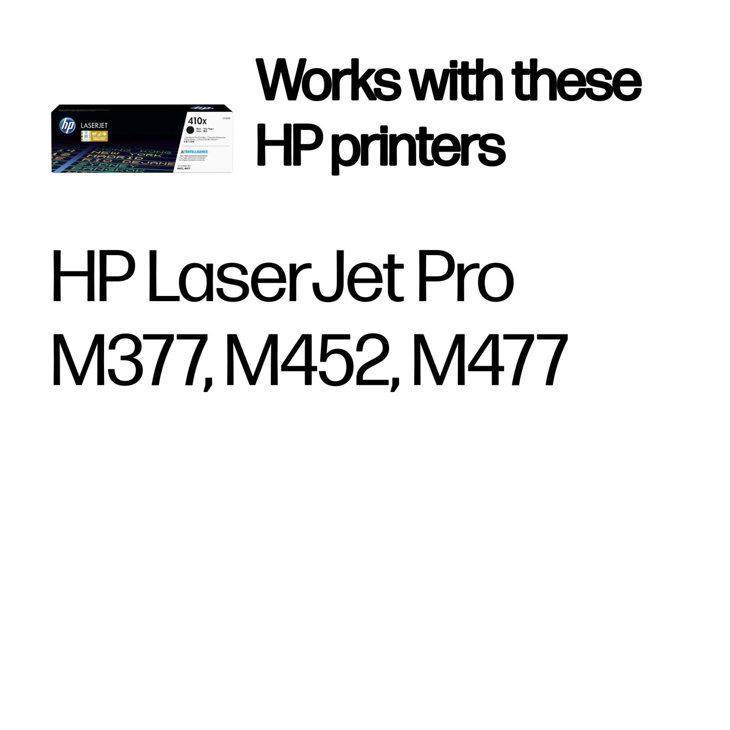 HP 410X High Yield Black Original LaserJet Toner Cartridge