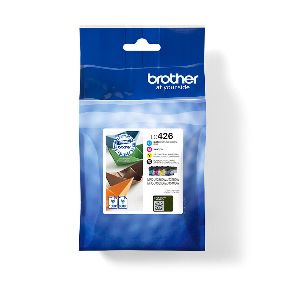 Brother LC426VAL ink cartridge 4 pc(s) Original Black, Cyan, Magenta, Yellow