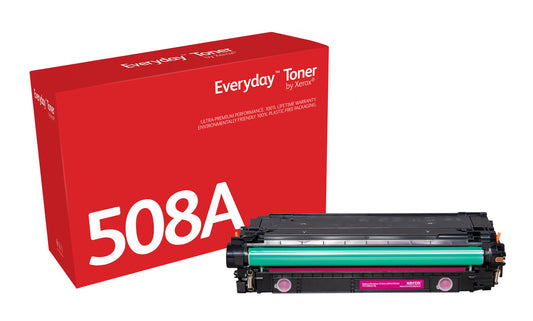 Everyday ™ Magenta Toner by Xerox compatible with HP 508A (CF363A/ CRG-040M), Standard capacity