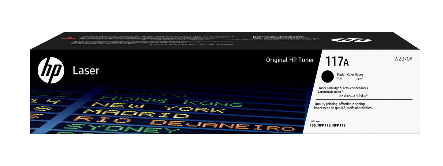 HP 117A Black Original Laser Toner Cartridge