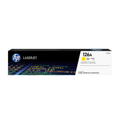 HP 126A Yellow Original LaserJet Toner Cartridge