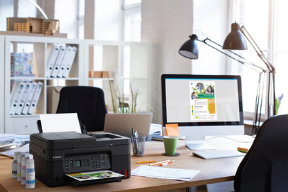 Canon PIXMA G4570 Wireless Colour All-in-one Refillable MegaTank Inkjet Printer