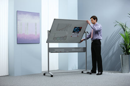 Nobo Impression Pro Enamel Magnetic Mobile Whiteboard 1500x1200mm