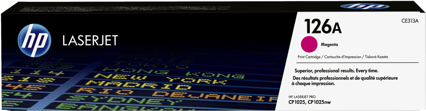 HP 126A Magenta Original LaserJet Toner Cartridge