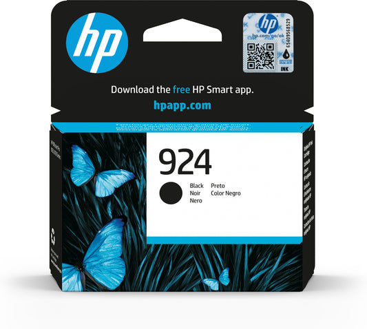 HP 924 Black Original Ink Cartridge