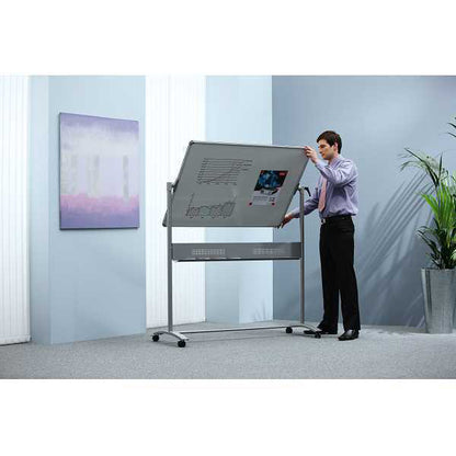 Nobo Impression Pro Enamel Magnetic Mobile Whiteboard 1200x900mm
